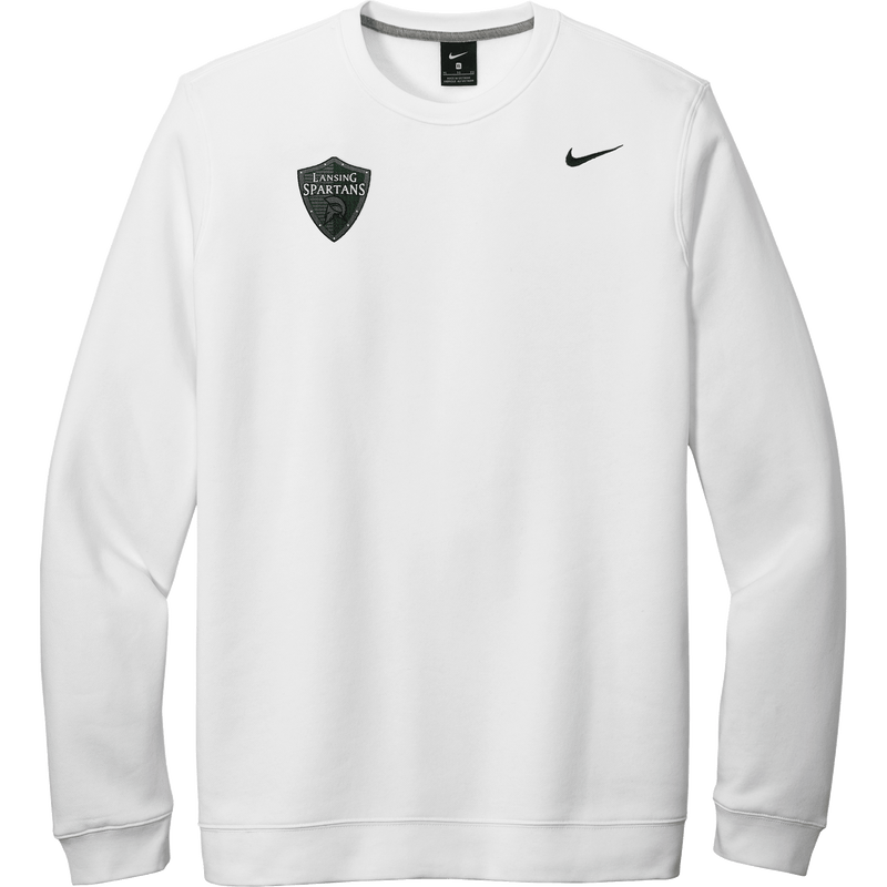 Lansing Spartans Nike Club Fleece Crew