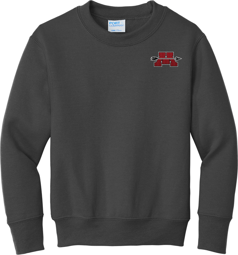 Mercer Arrows Youth Core Fleece Crewneck Sweatshirt