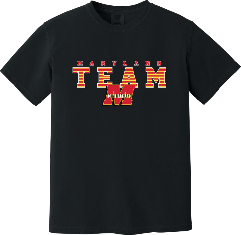 Team Maryland Heavyweight Ring Spun Tee