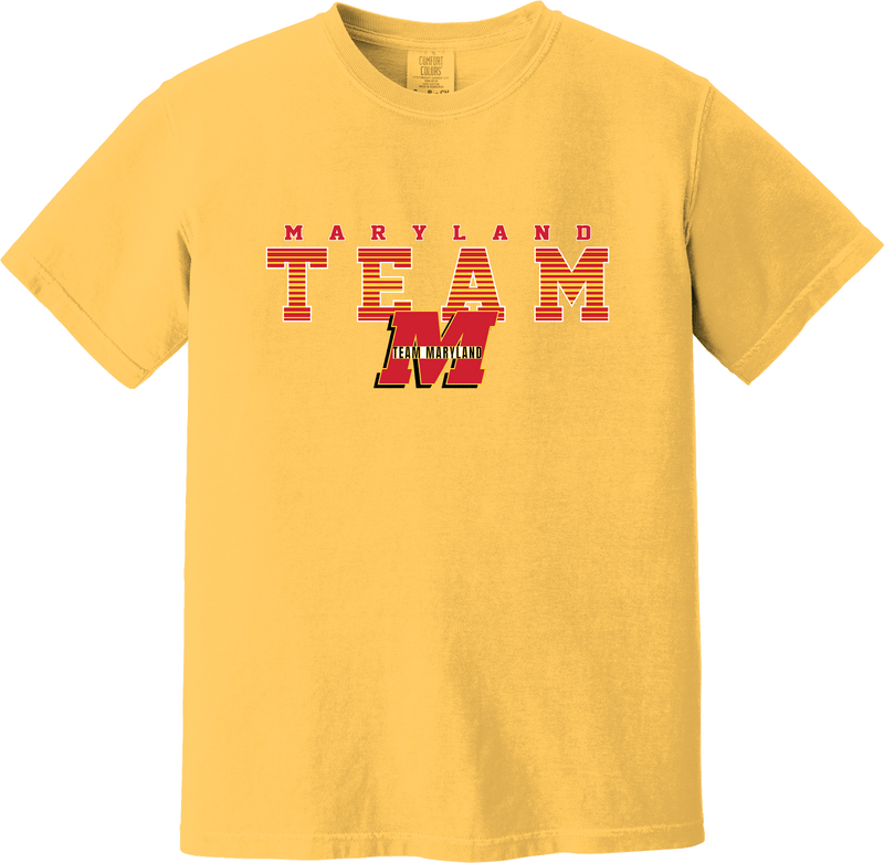 Team Maryland Heavyweight Ring Spun Tee