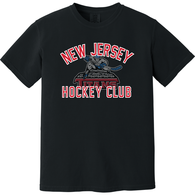 NJ Titans Heavyweight Ring Spun Tee