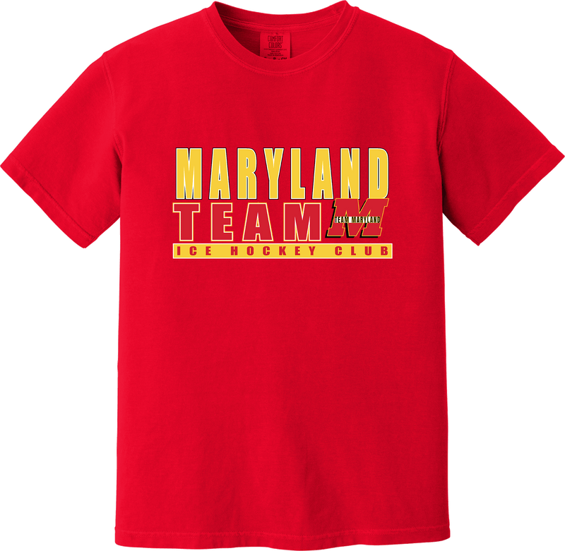 Team Maryland Heavyweight Ring Spun Tee