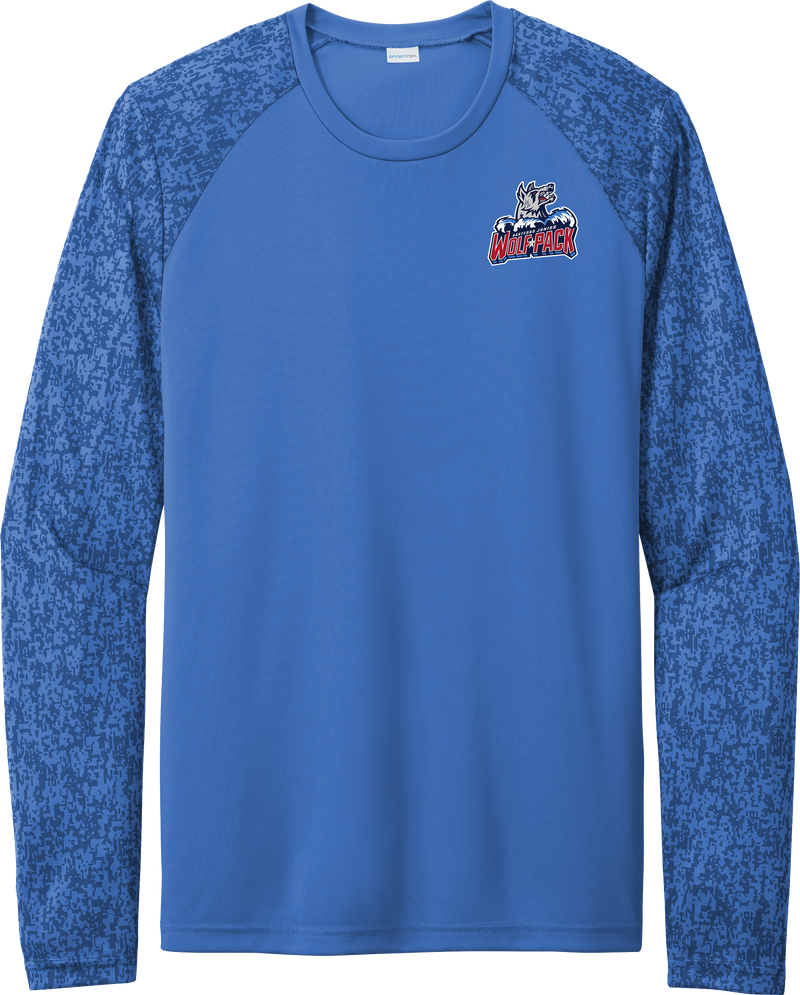 Hartford Jr. Wolfpack Long Sleeve Digi Camo Tee