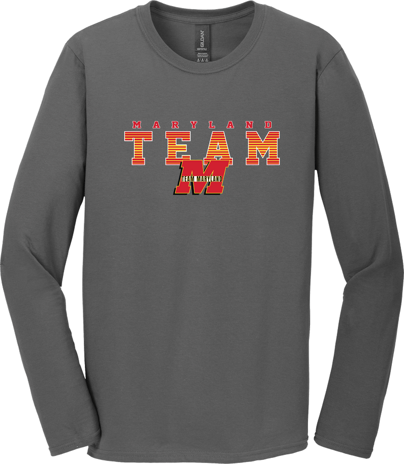 Team Maryland Softstyle Long Sleeve T-Shirt