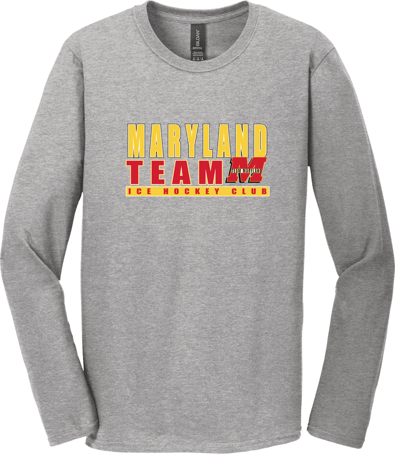 Team Maryland Softstyle Long Sleeve T-Shirt