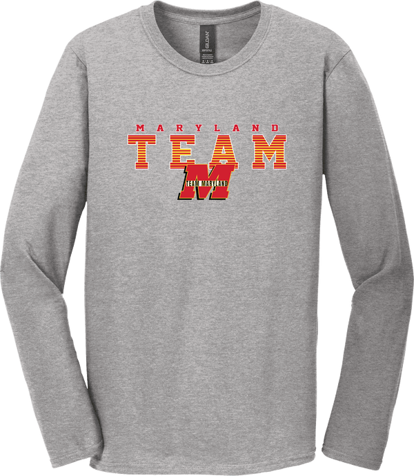 Team Maryland Softstyle Long Sleeve T-Shirt