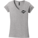 CT Oil Kings Softstyle Ladies Fit V-Neck T-Shirt