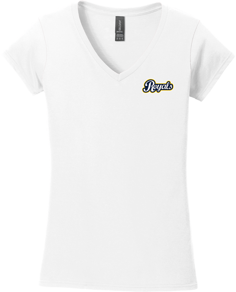 Royals Hockey Club Softstyle Ladies Fit V-Neck T-Shirt