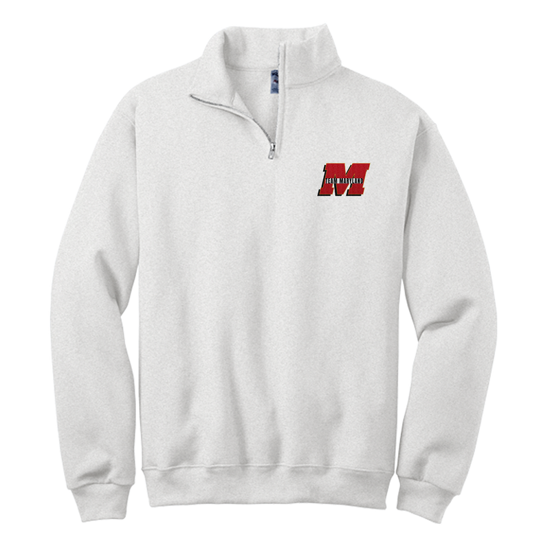 Team Maryland NuBlend 1/4-Zip Cadet Collar Sweatshirt