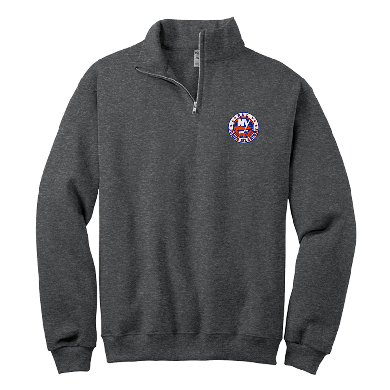 PAL Jr. Islanders NuBlend 1/4-Zip Cadet Collar Sweatshirt