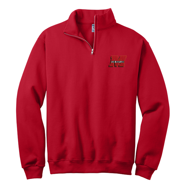 Team Maryland NuBlend 1/4-Zip Cadet Collar Sweatshirt