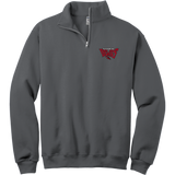 York Devils NuBlend 1/4-Zip Cadet Collar Sweatshirt