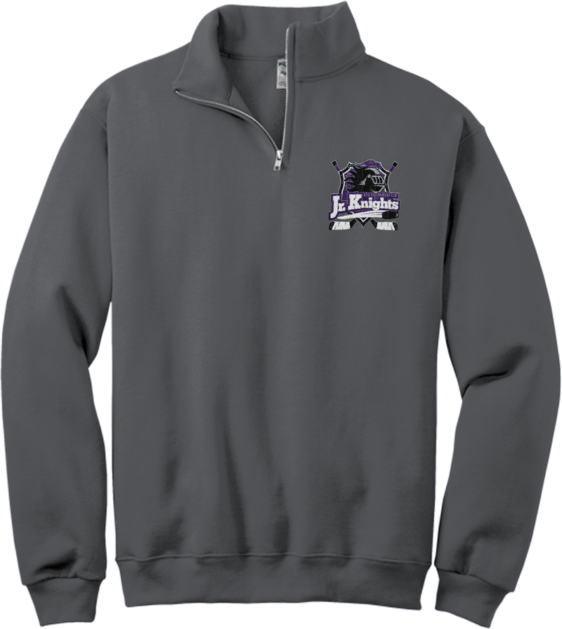 Old Bridge Jr. Knights NuBlend 1/4-Zip Cadet Collar Sweatshirt