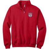 Knights Youth Football NuBlend 1/4-Zip Cadet Collar Sweatshirt