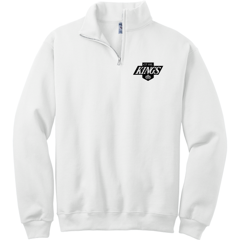 CT Oil Kings NuBlend 1/4-Zip Cadet Collar Sweatshirt