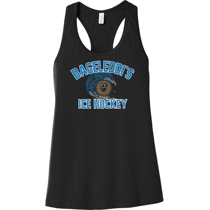 BagelEddi's Womens Jersey Racerback Tank