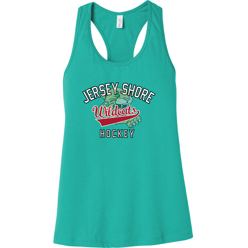 Jersey Shore Wildcats Womens Jersey Racerback Tank