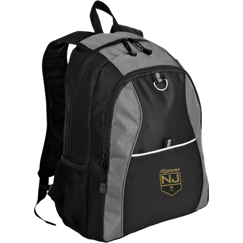 NJ Raiders Contrast Honeycomb Backpack