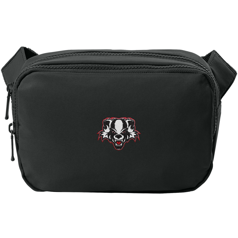 Scary Badgers Matte Dual-Compartment Crossbody