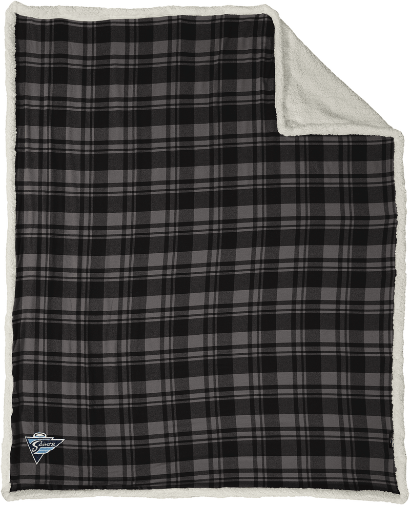 Ramapo Saints Flannel Sherpa Blanket