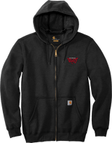 York Devils Carhartt Midweight Hooded Zip-Front Sweatshirt