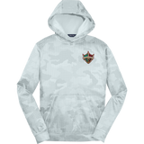 Delaware Ducks Youth Sport-Wick CamoHex Fleece Hooded Pullover