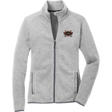 Orange County West Ladies Sweater Fleece Jacket