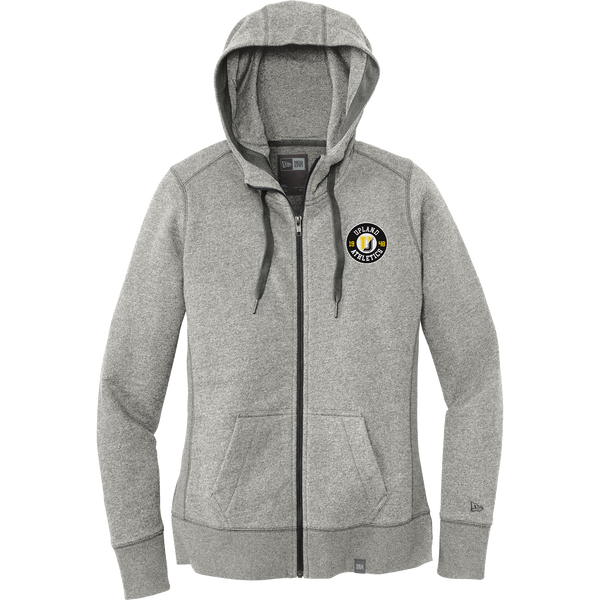 Upland Country Day School New Era Ladies French Terry Full-Zip Hoodie