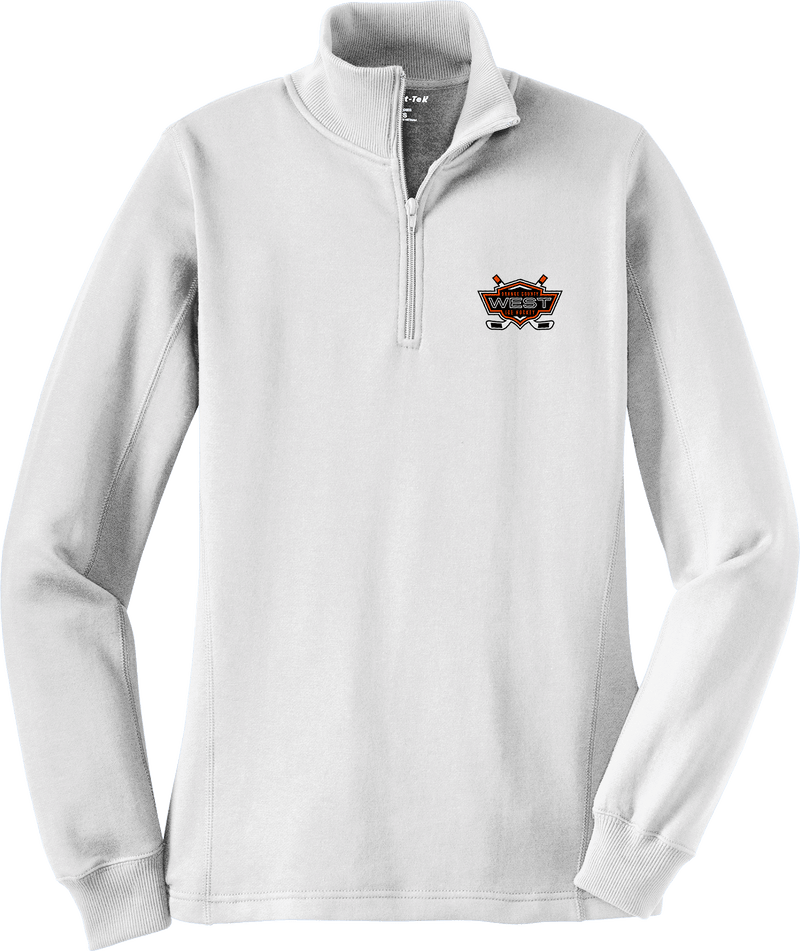 Orange County West Ladies 1/4-Zip Sweatshirt