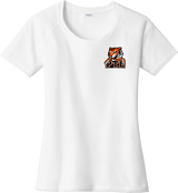 Princeton Tiger Lilies Ladies PosiCharge Tri-Blend Wicking Scoop Neck Raglan Tee