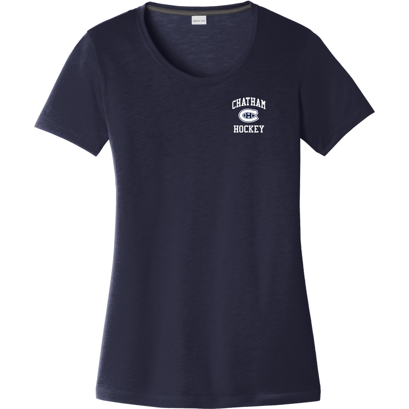 Chatham Hockey Ladies PosiCharge Competitor Cotton Touch Scoop Neck Tee