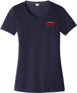 York Devils Ladies PosiCharge Competitor Cotton Touch Scoop Neck Tee