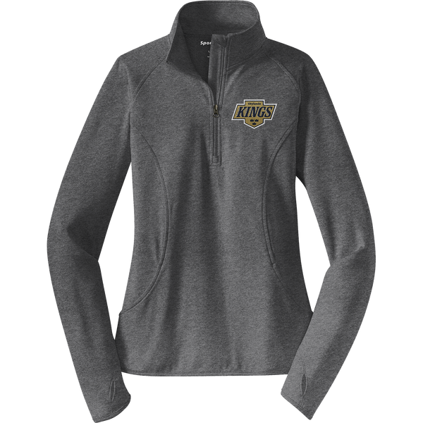 Skylands Kings Ladies Sport-Wick Stretch 1/4-Zip Pullover