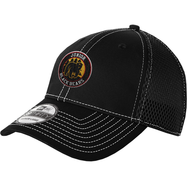 MD Jr. Black Bears New Era Stretch Mesh Contrast Stitch Cap