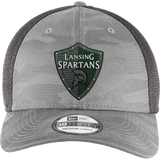 Lansing Spartans New Era Tonal Camo Stretch Tech Mesh Cap