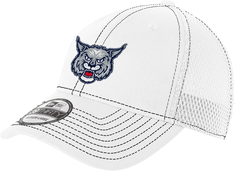 CT Bobcats New Era Stretch Mesh Contrast Stitch Cap