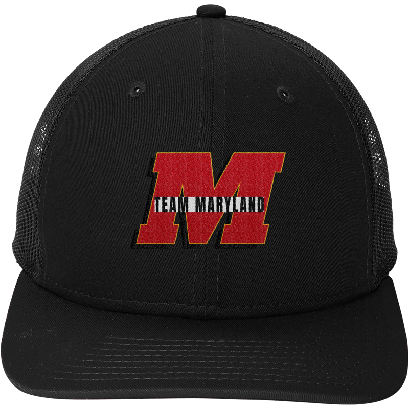 Team Maryland New Era Snapback Low Profile Trucker Cap