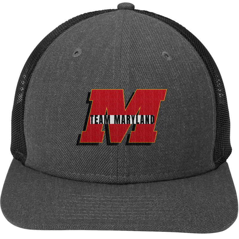 Team Maryland New Era Snapback Low Profile Trucker Cap