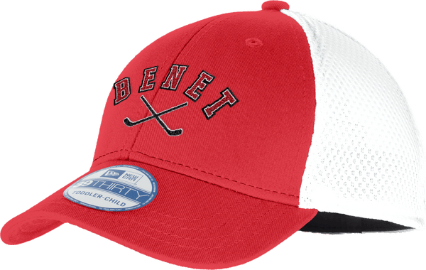 Benet Hockey New Era Youth Stretch Mesh Cap