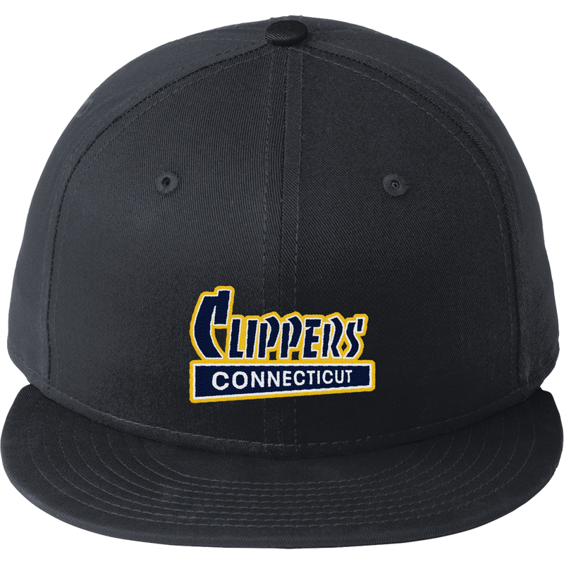 CT Clippers New Era Flat Bill Snapback Cap