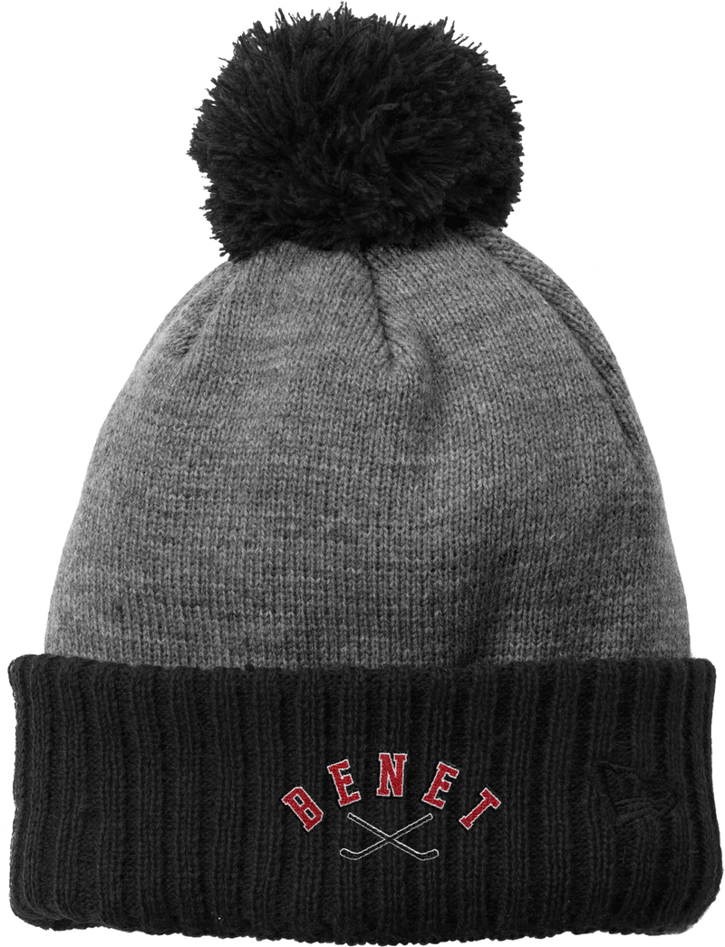 Benet Hockey New Era Colorblock Cuffed Beanie