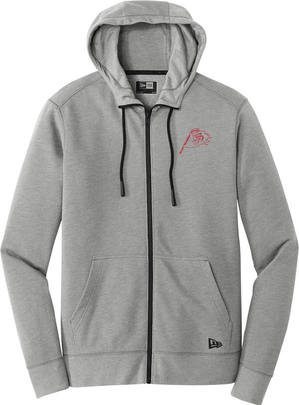 South Pittsburgh Rebellion New Era Tri-Blend Fleece Full-Zip Hoodie