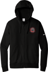 Palmyra Black Knights Nike Club Fleece Sleeve Swoosh Full-Zip Hoodie