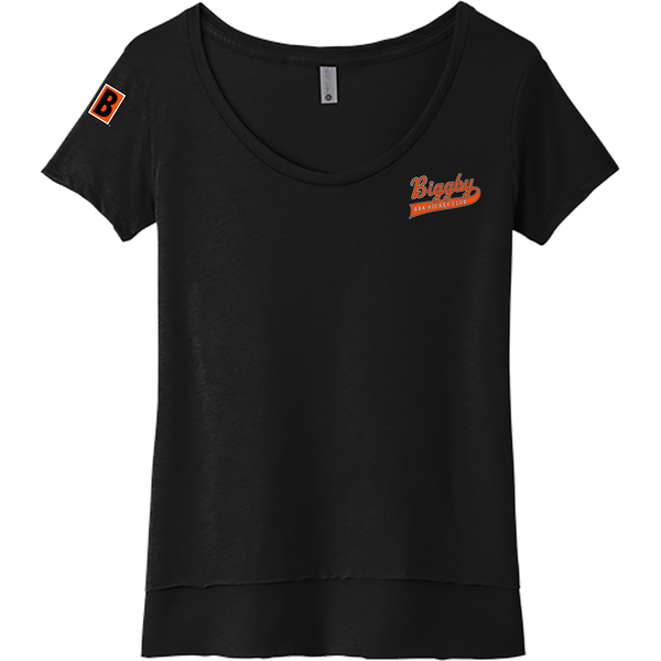 Biggby Coffee AAA Womens Festival Scoop Neck Tee