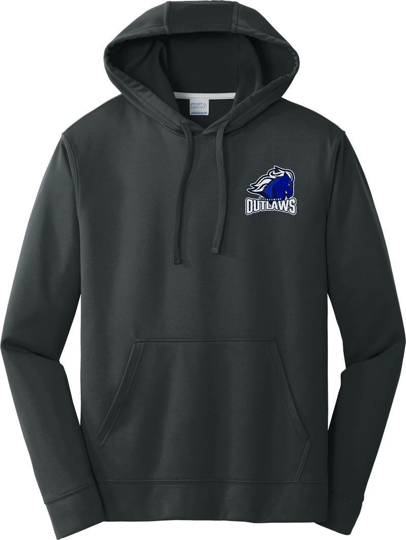 Brandywine Outlaws Performance Fleece Pullover Hooded Sweatshirt