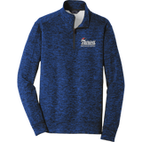 Secaucus Patriots PosiCharge Electric Heather Fleece 1/4-Zip Pullover