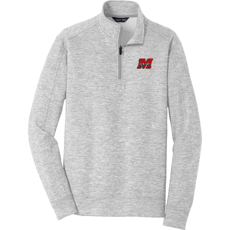 Team Maryland PosiCharge Electric Heather Fleece 1/4-Zip Pullover