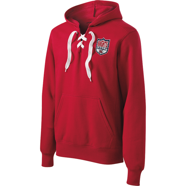 Knights Youth Football Lace Up Pullover Hooded Sweatshirt