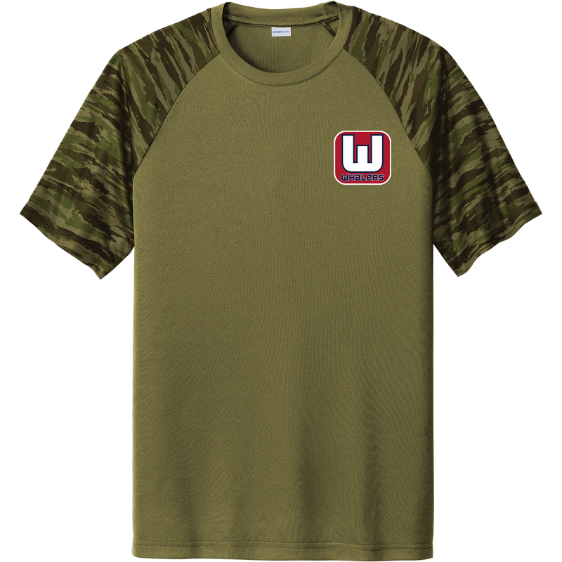 CT Whalers Tier 1 Drift Camo Colorblock Tee