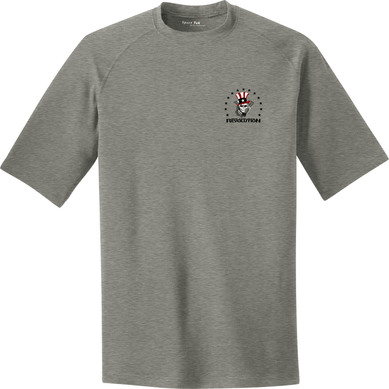 Phila Revolution PosiCharge Tri-Blend Wicking Raglan Tee